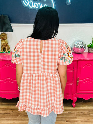 Picnic Darling Ruffle Top - FINAL SALE