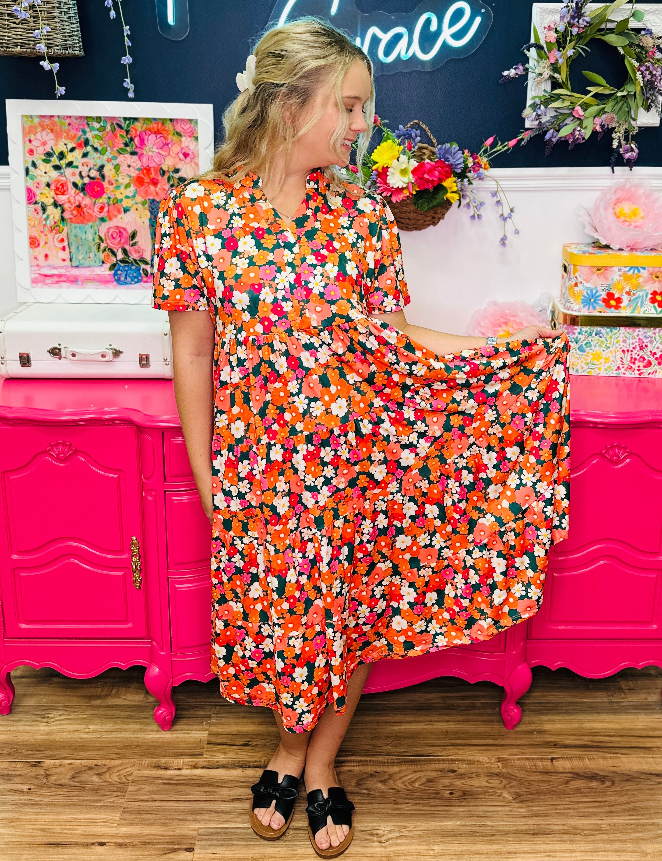 Summer Wildflower Dress