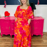 Blushing Garden Maxi Dress - FINAL SALE