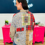 Rustic Revival Top - Red - LAST ONES FINAL SALE