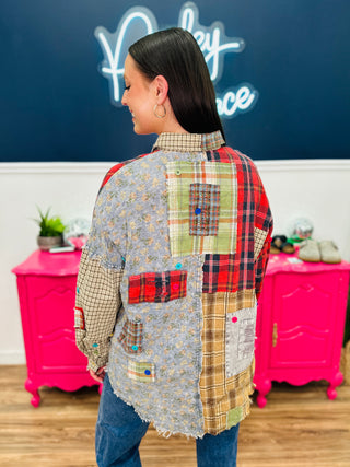 Rustic Revival Top - Red