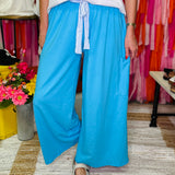 Palm Spring Pants - Blue