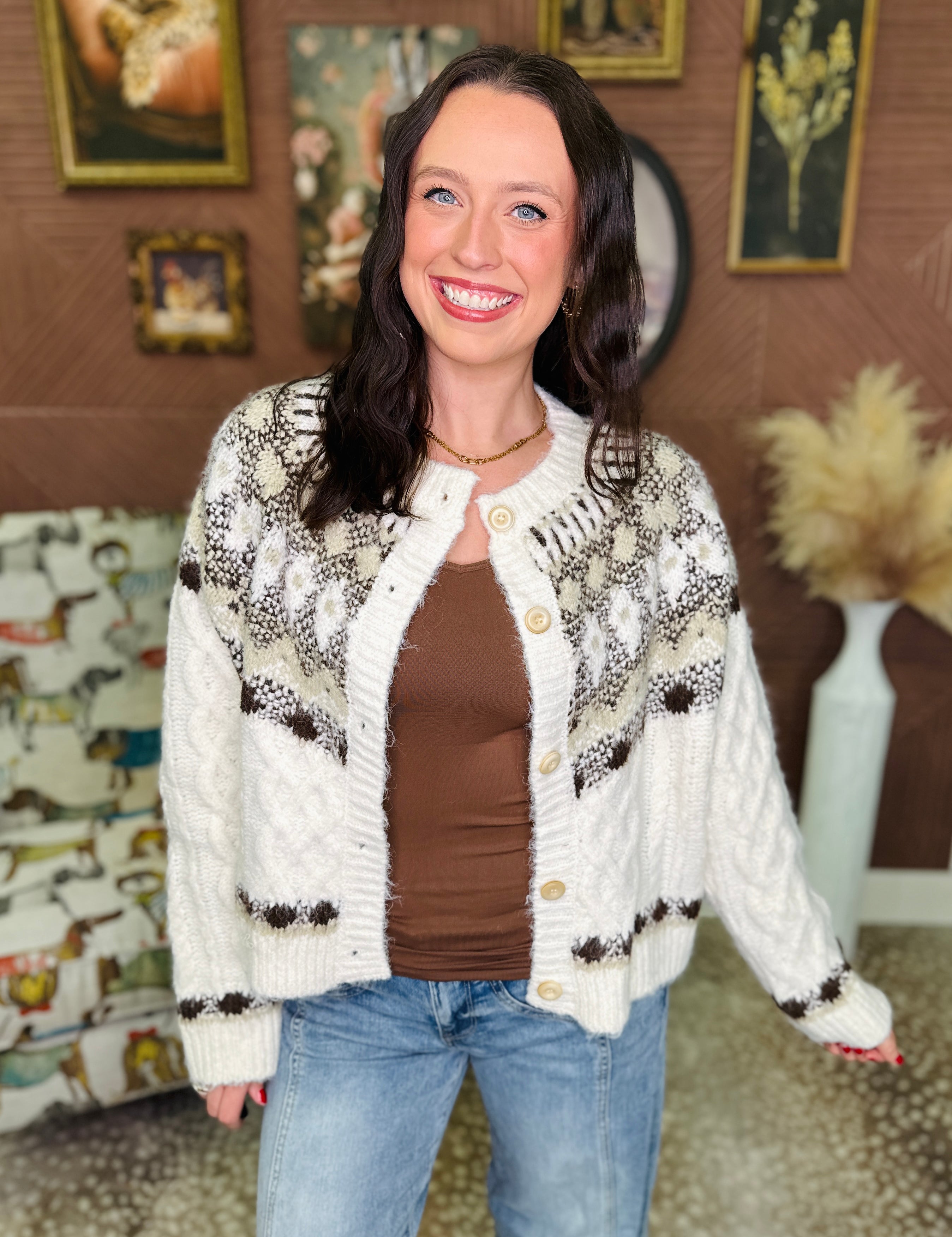POL Warm & Wonderful Cardigan