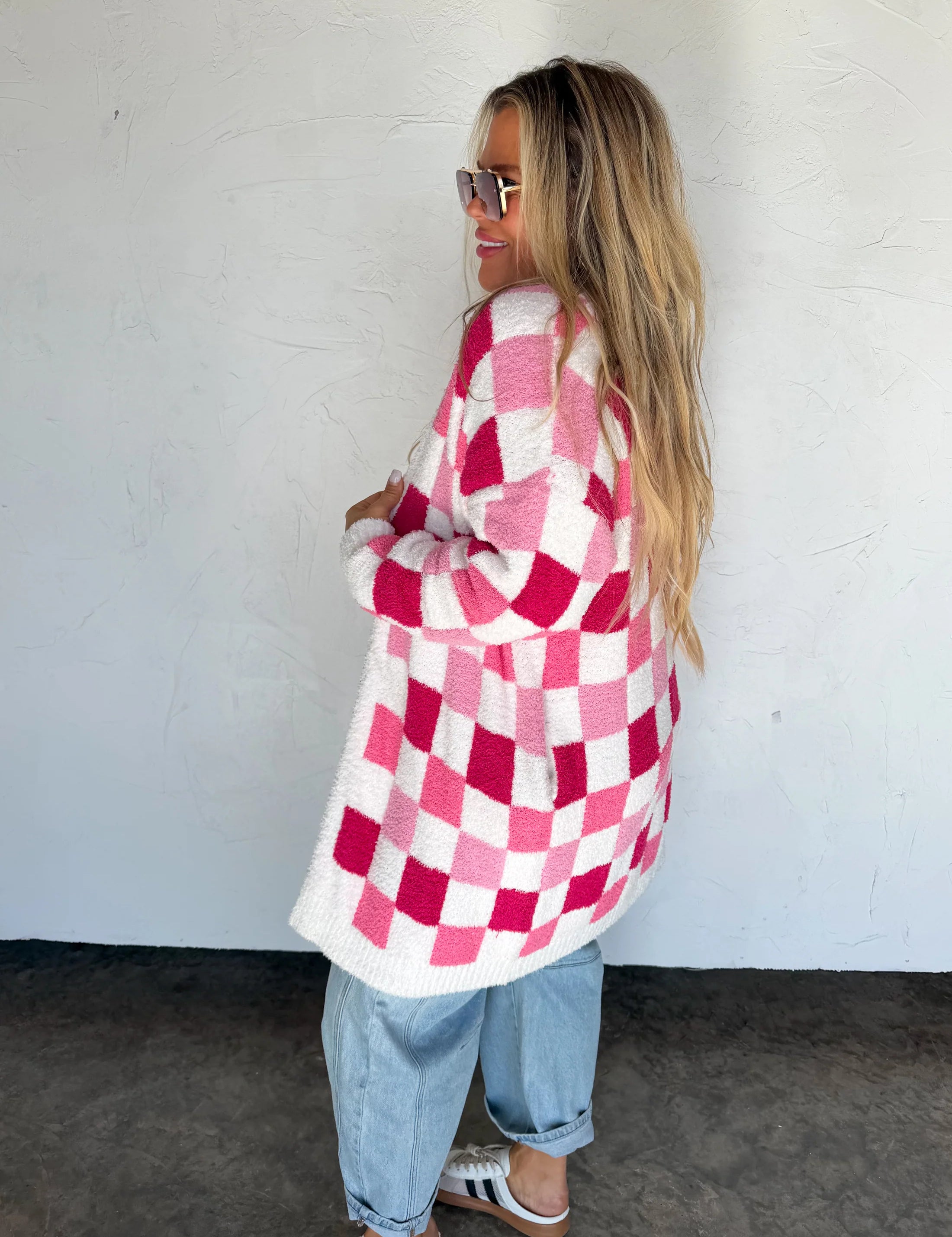 Notes Written In Blush Cardigan - FINAL SALE