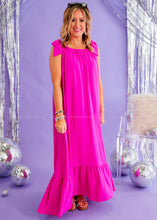 Load image into Gallery viewer, Sun-kissed Days Dress - Magenta by Adrienne - FINAL SALE
