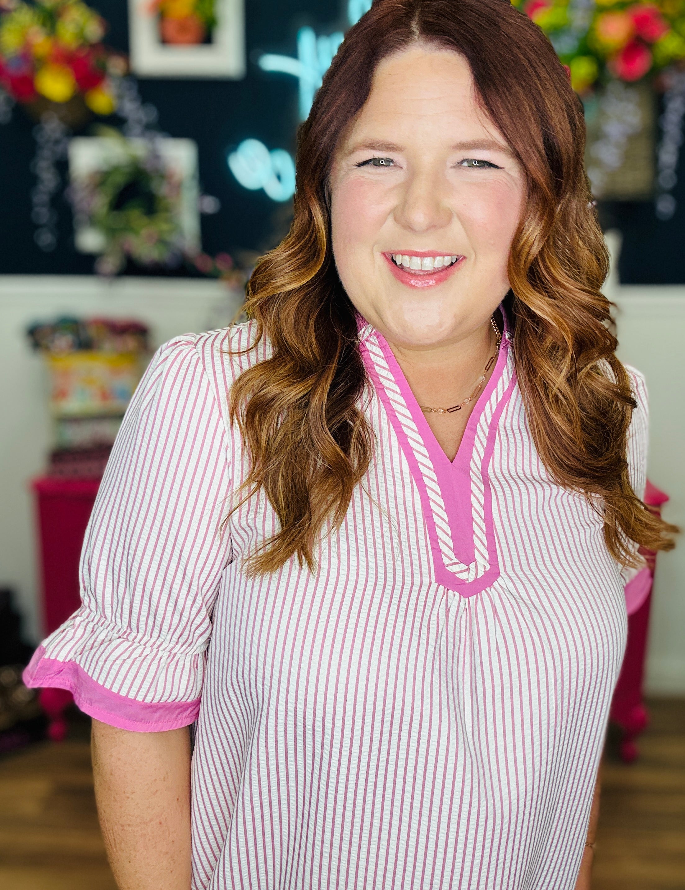 Pretty In Stripes Top