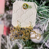 Fir-Wheel Drive Earrings - LAST ONES FINAL SALE