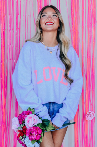 Love Puff Knit Sweater - PREORDER