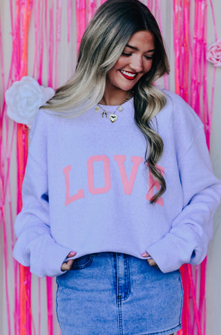 Love Puff Knit Sweater - PREORDER