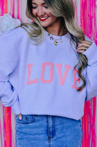 Love Puff Knit Sweater - PREORDER