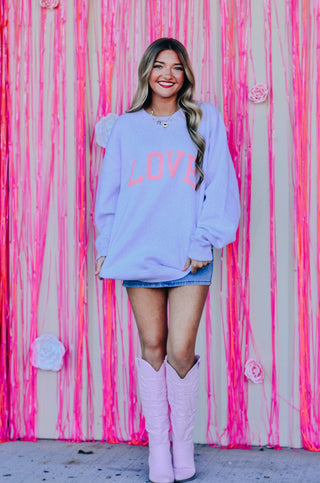 Love Puff Knit Sweater - PREORDER