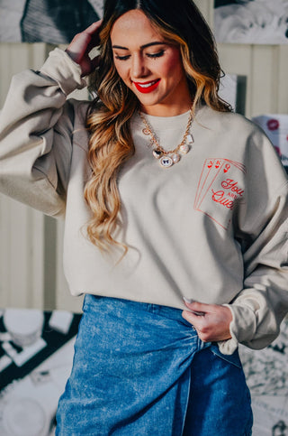 Queen of Hearts Sweatshirt - PREORDER