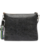 Load image into Gallery viewer, Downtown Crossbody, Steely by Consuela
