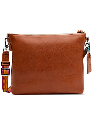 Downtown Crossbody, Brandy by Consuela