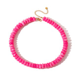 Dana Donut Bead Necklace-Necklace-Pretty Simple