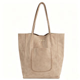 Dawn Suede Carryall Tote - PREORDER