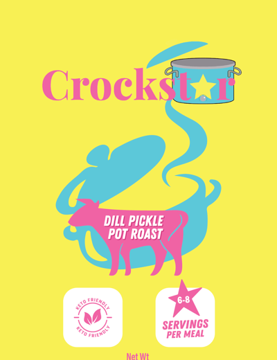 PREORDER -  Crockstar - Dill Pickle Pot Roast