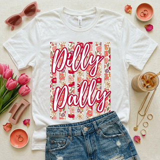 Dilly Dally in Bloom Tee