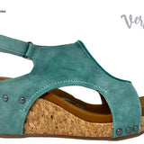 Liberty Wedges by Very G - Turquoise