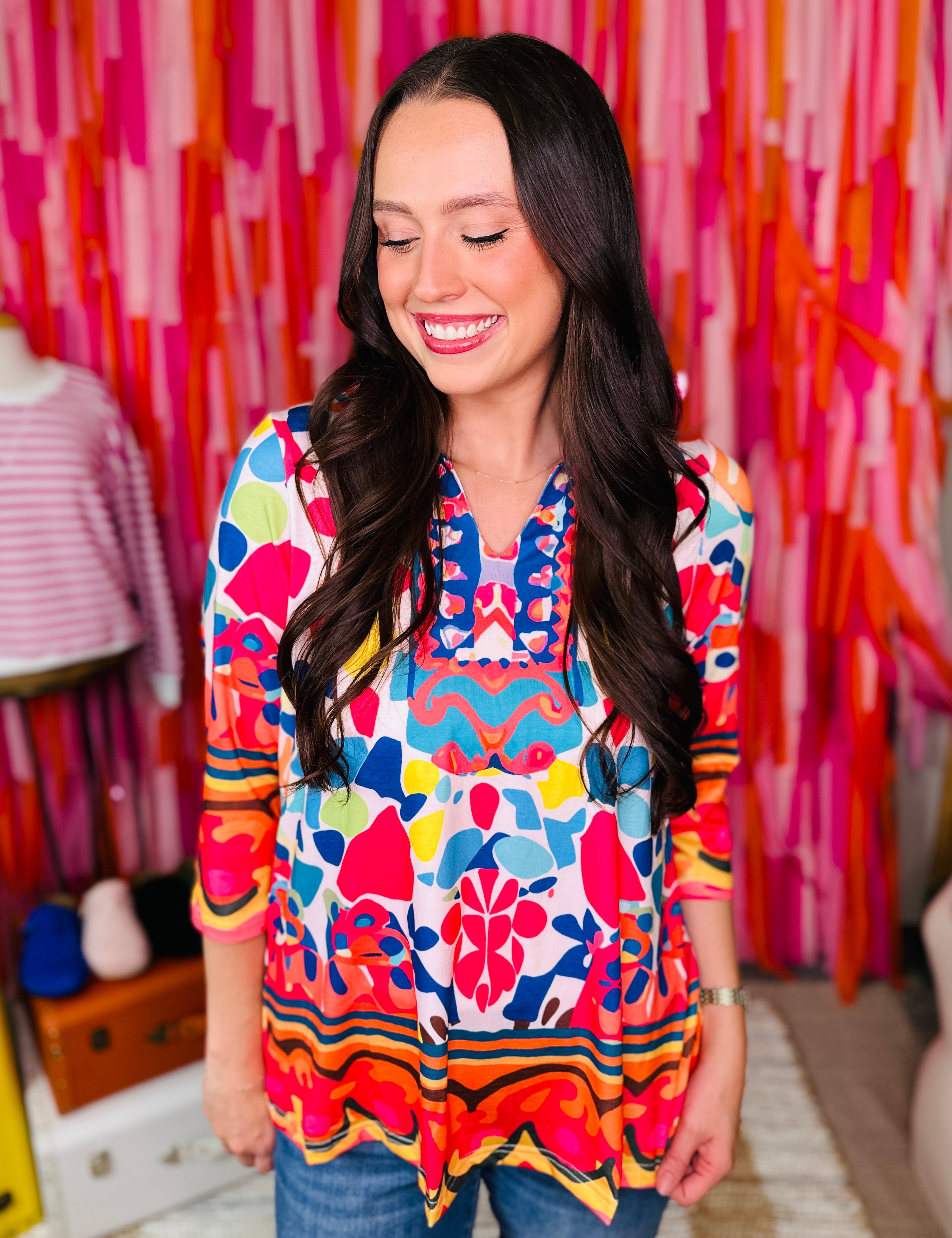 August In Bloom Top