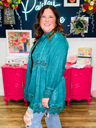 Teal Jacket