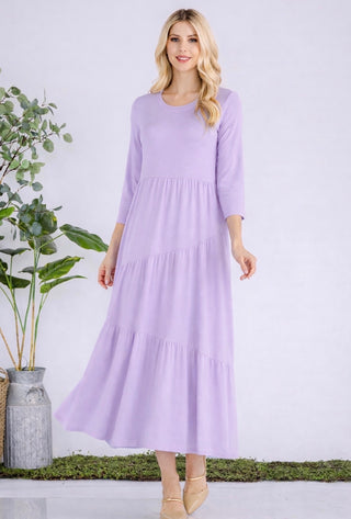 Easy To Handle Dress - Lavender - PREORDER
