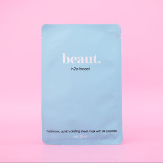 h2o boost sheet mask