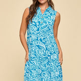Coral Sands Dress - Aqua PREORDER