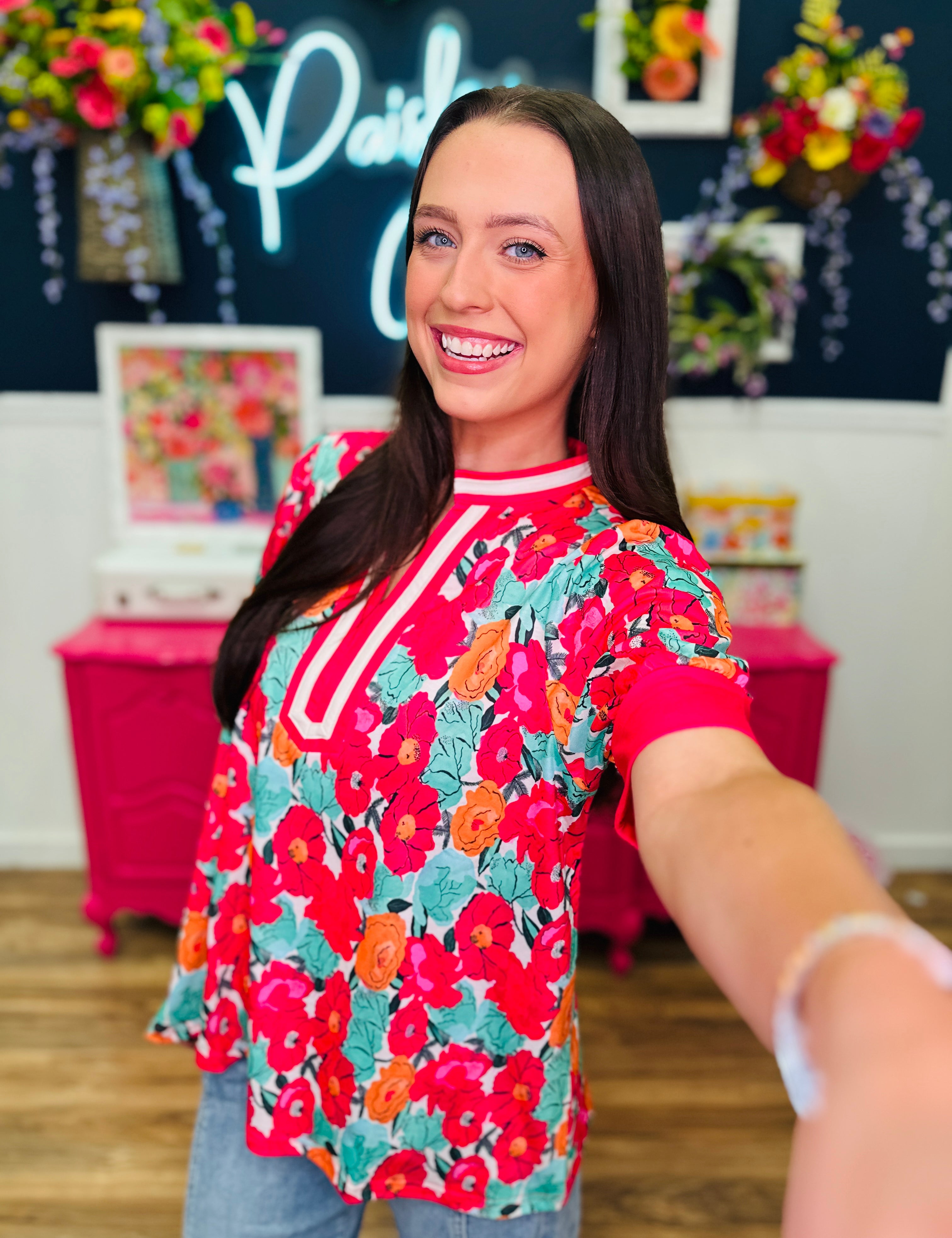 Summer Bouquet Top