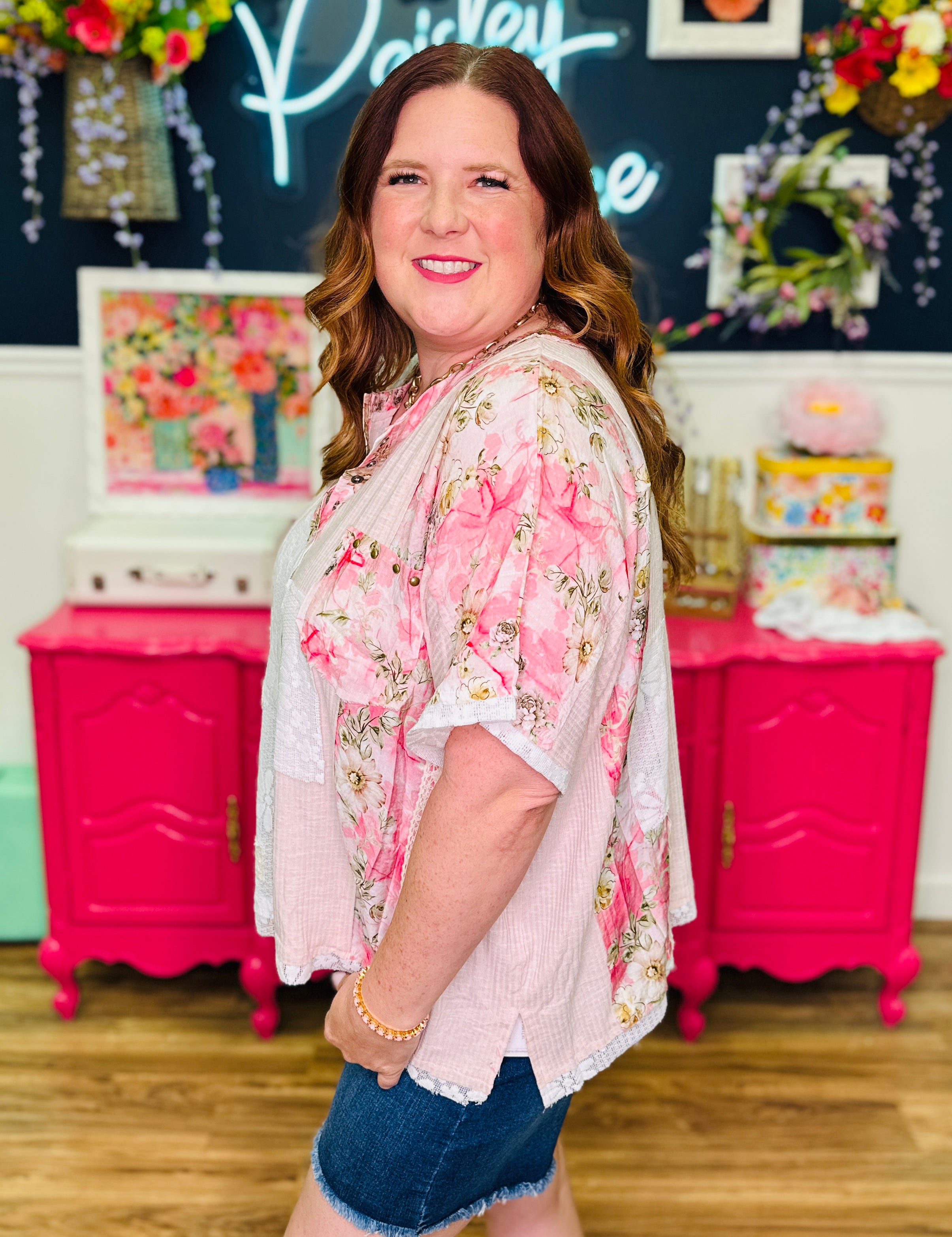 Pink Paradise Top