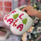 Fa La La Holiday Slippers - LAST ONES FINAL SALE