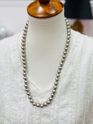 Taos Navajo Pearl Necklace 36" Strand