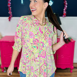 Dear Scarlett All Yours Lizzy Smocked Top - FINAL SALE