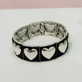 Stretchy Heart Bracelets