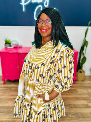 Sunstripe Serenade Dress