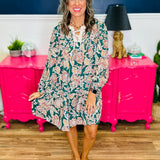 Floral Printed Tunic/Dress - LAST ONES FINAL SALE