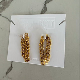 CHAIN LOOP EARRINGS - PREORDER