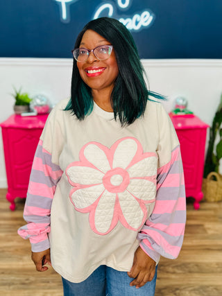 Casual Comfort Top - Rose - FINAL SALE