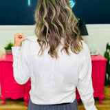 Ash Grey Scuba Zip Jacket - LAST ONES FINAL SALE