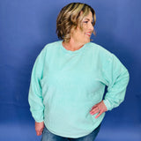 Cloud Gazing Corded Pullover - Seaglass* FINAL SALE *