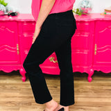 Anovia Mid-Rise Ankle Straight Jeans By Mica