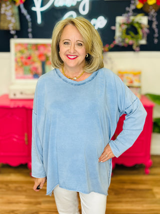 Everyday Muse Top - Blue