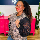 Leona Leopard Quilted Vest - LAST ONES FINAL SALE
