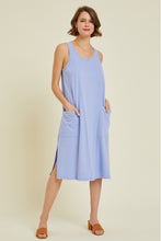 Load image into Gallery viewer, Heyson Periwinkle Tank Dress
