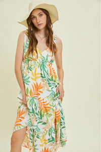 Heyson Tropical Midi Dress