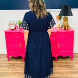 Garden Breeze Midi Dress- FINAL SALE