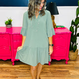 Dear Scarlett Lizzy Sunday Dress - Pistachio