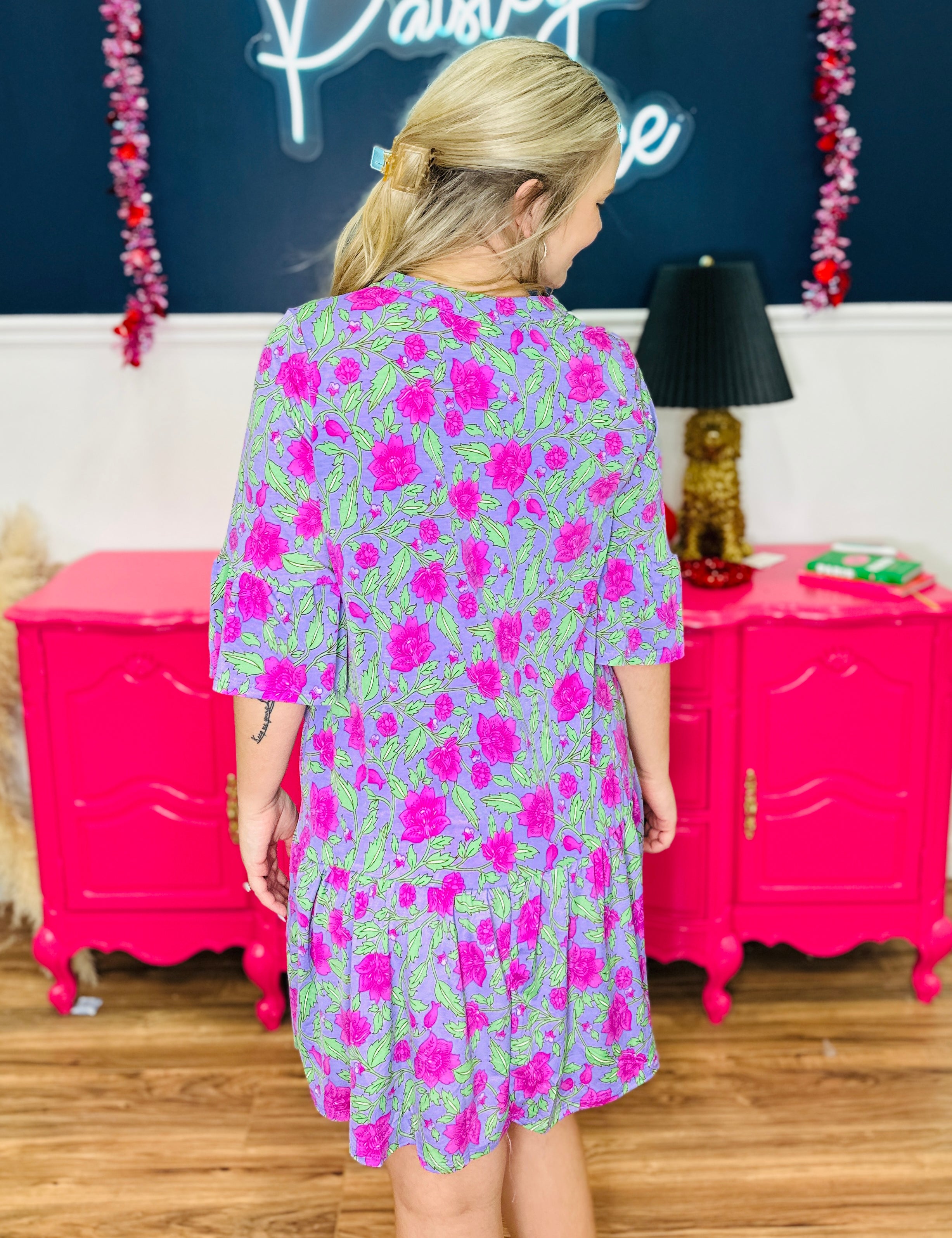 Dear Scarlett Setting The Scene Lizzy Sunday Dress - FINAL SALE