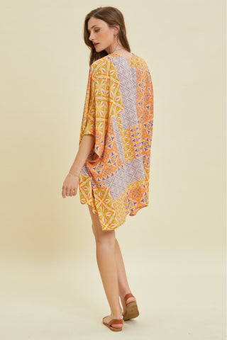 Heyson Orange Boho Kimono - FINAL SALE