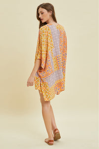 Heyson Orange Boho Kimono